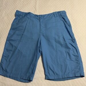 Parish Nation Shorts 44 Baggy Streetwear Wideleg Skating Skater Short Cargo Blue